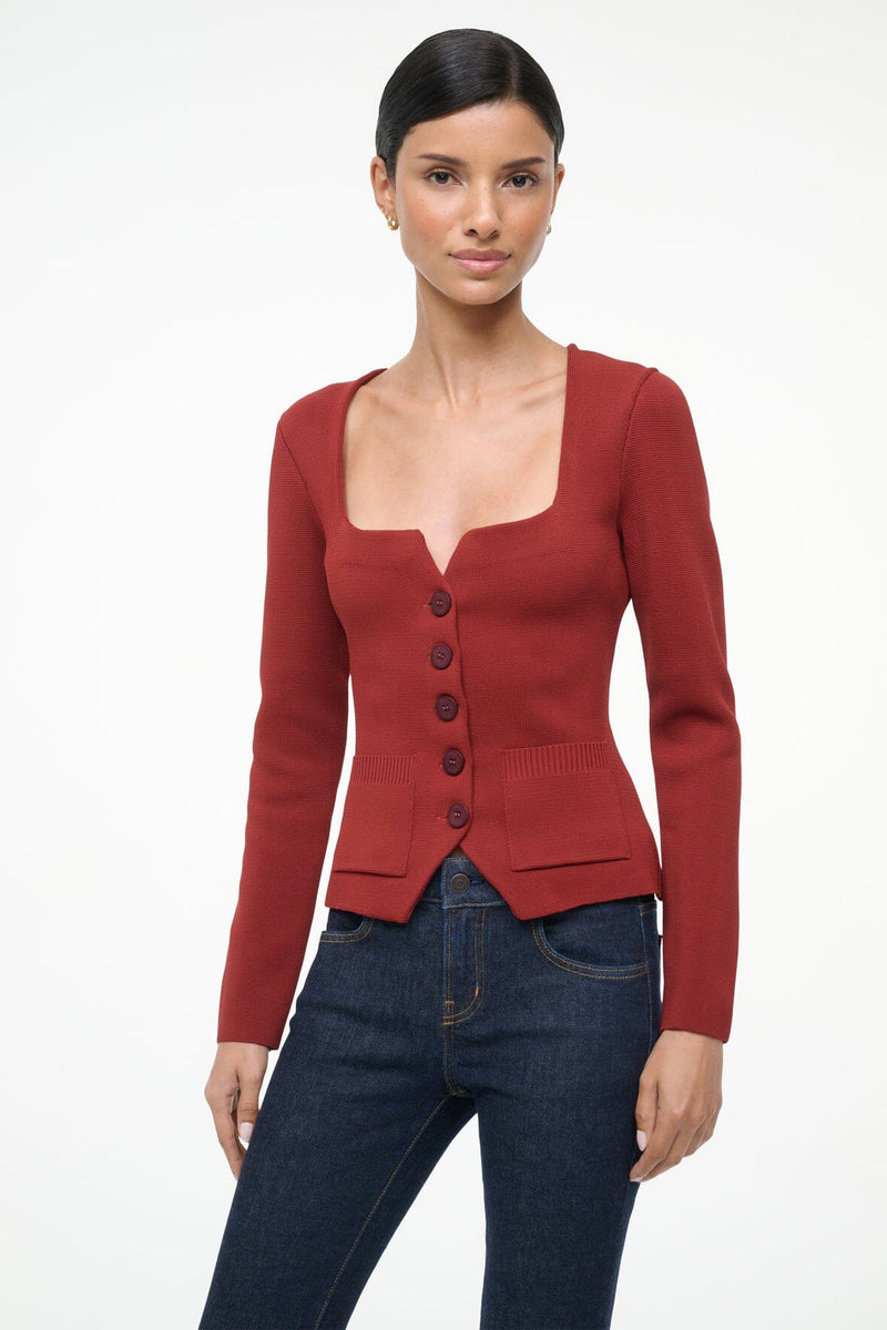 Staud - Rachela Top - Sangria