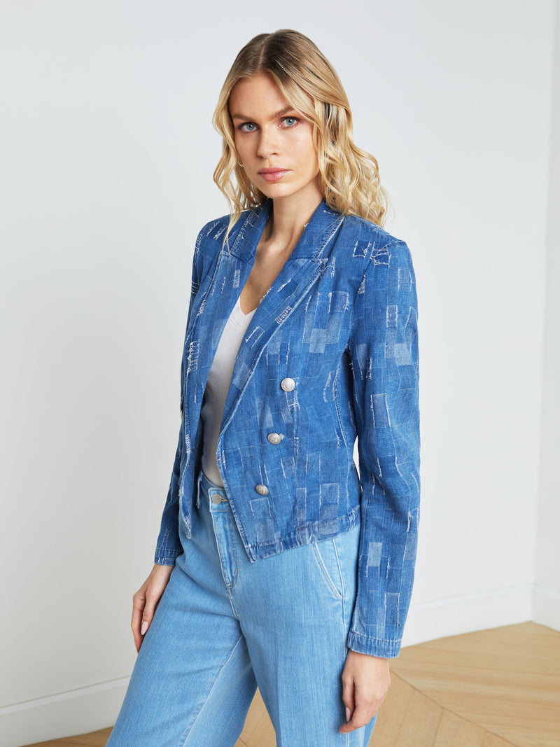 L’agence - Wayne Denim Blazer - TUCSON