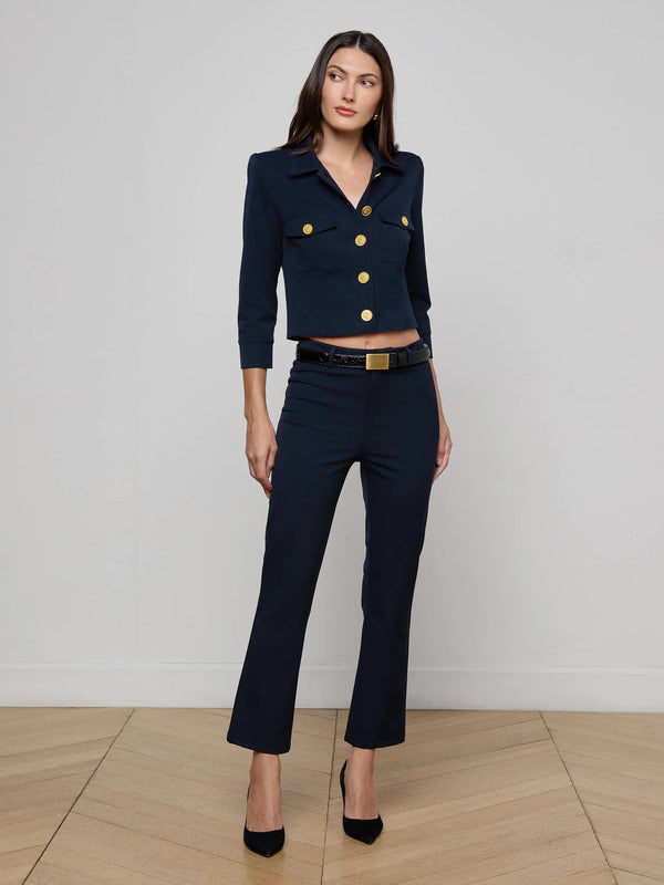 L'agence - Kumi Cropped Jacket - Midnight