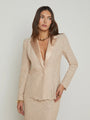 L'agence -  Clementine Lace Blazer - Doeskin