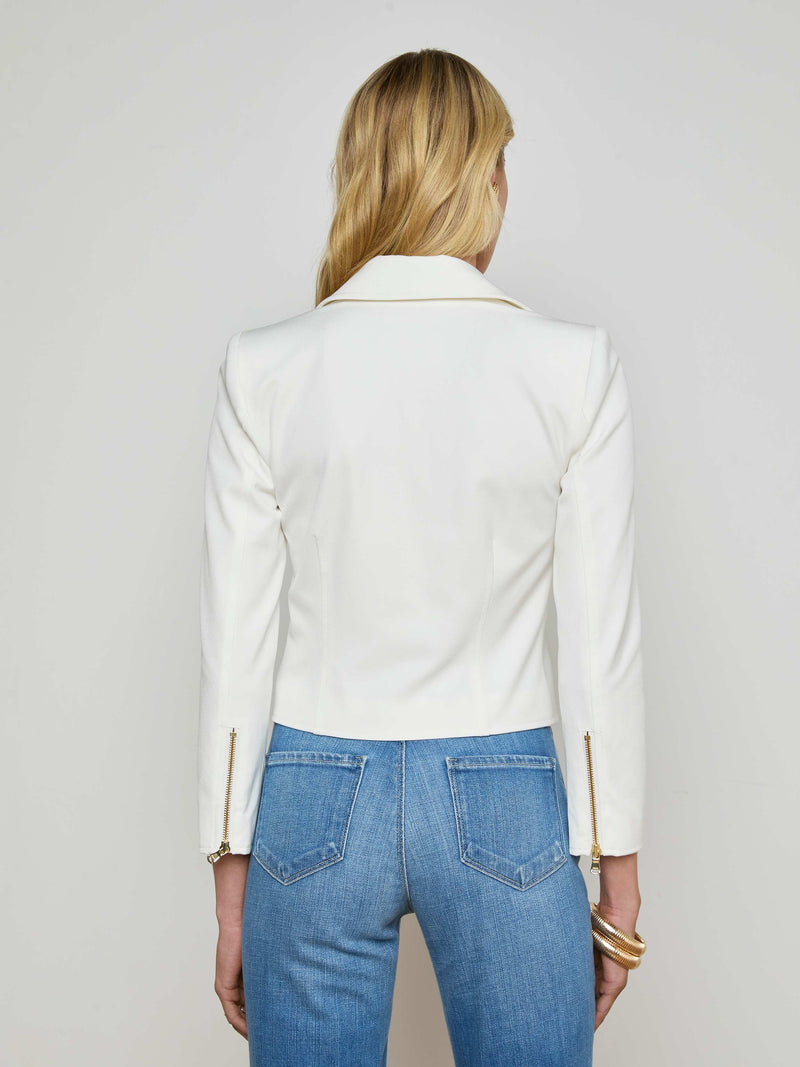 L’agence - Calianna Shirt Jacket - White