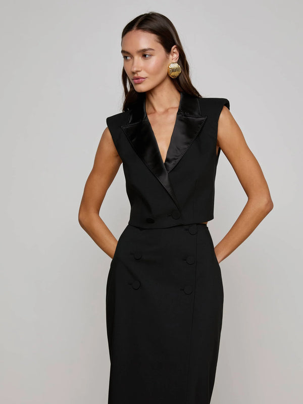 L'agence - Hollis Vest - Black