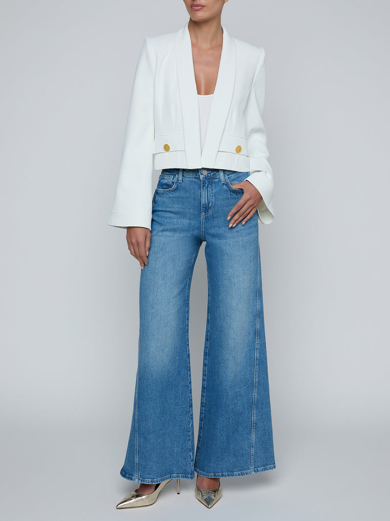 NIXIE WIDE SLV CARDI JKT