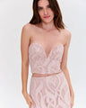 Patbo - Aura Lace Bustier Top - Rose