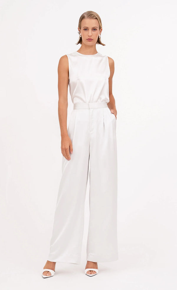 Nonchalant - Rollo Pant - Pearl