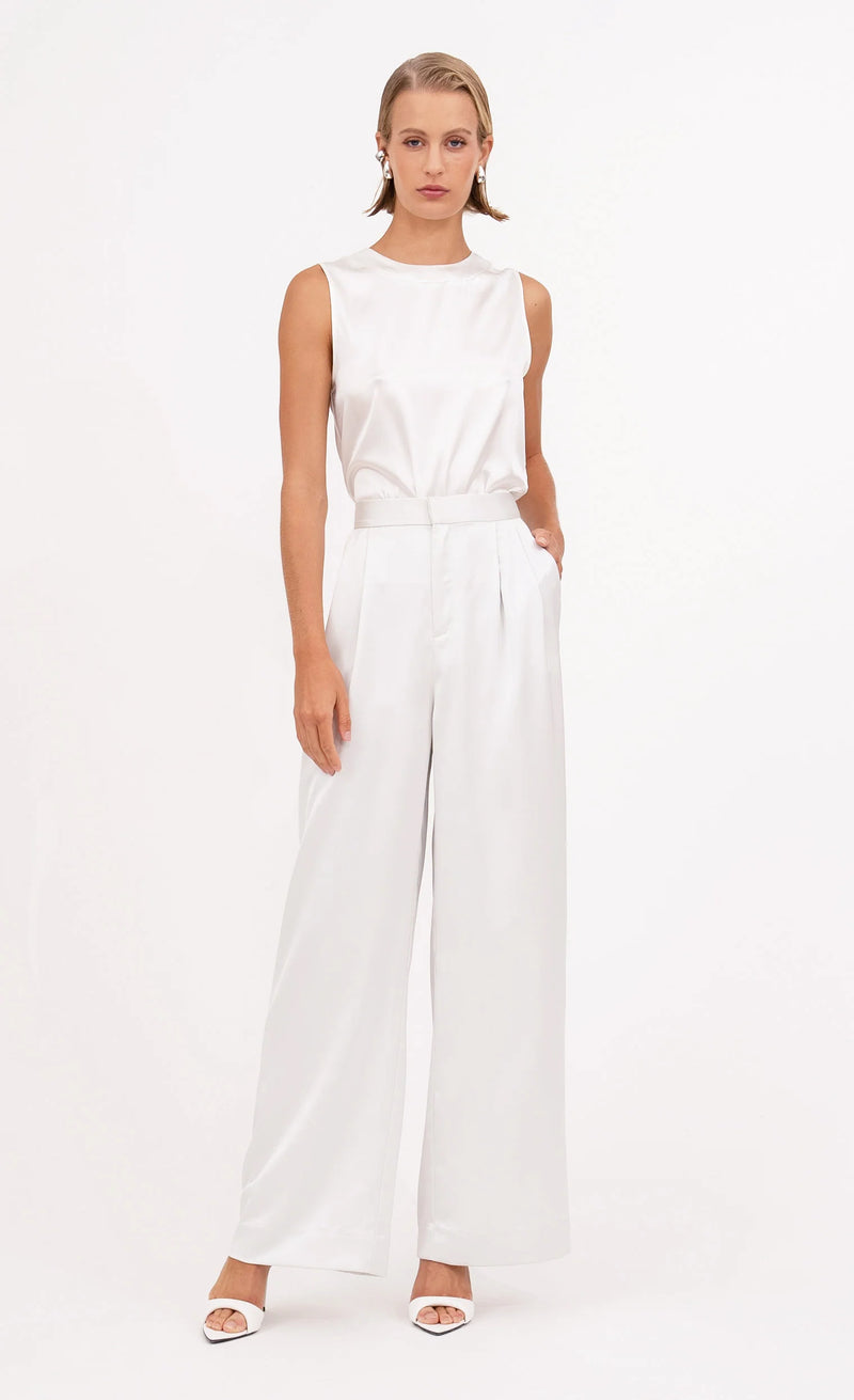 Nonchalant - Rollo Pant - Pearl