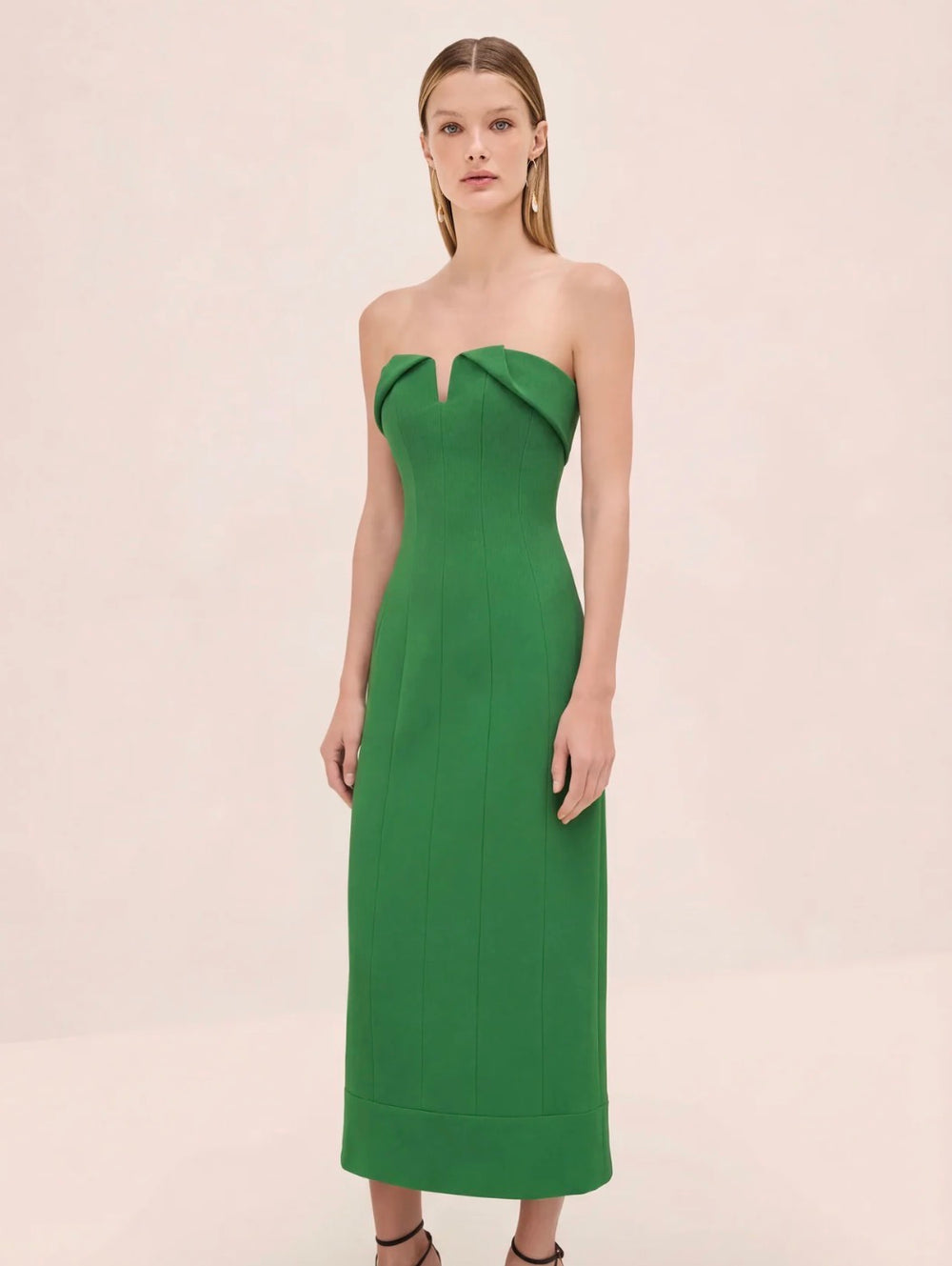 slim fit dress slacks Alexis Donella Dress Emerald / M