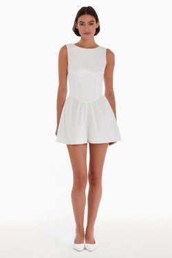 Amanda Uprichard - Bellini Romper - White