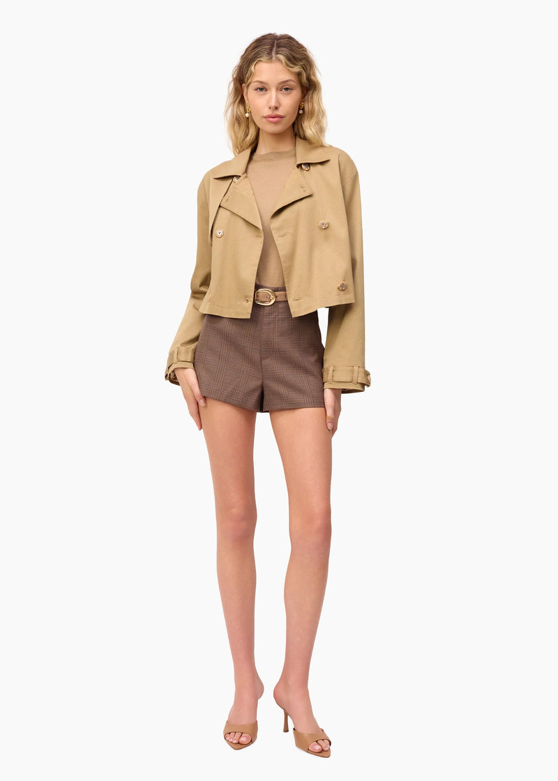 Cami NYC - Evans Cropped Trench - Miso