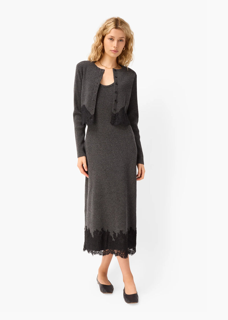 Cami NYC - Una Knit Midi Dress - Carbon