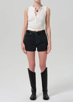 Citizens of Humanity - Abita Short - Washed Black