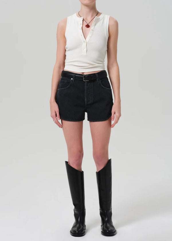 Citizens of Humanity - Abita Short - Washed Black
