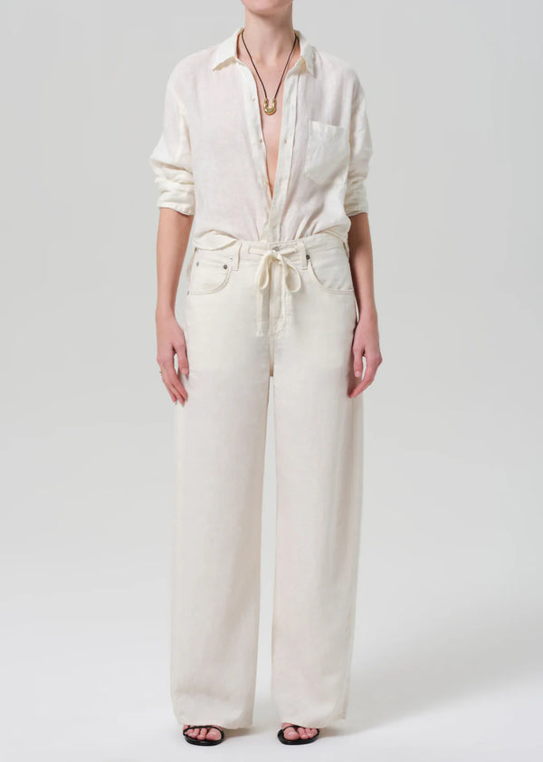Citizens of Humanity - Brynn Drawstring Trouser - Vanilla