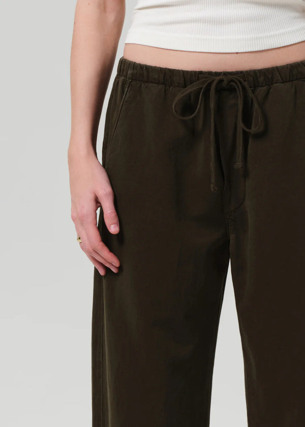 Citizens of Humanity - Aurora Pull On Pant - Dark Olive