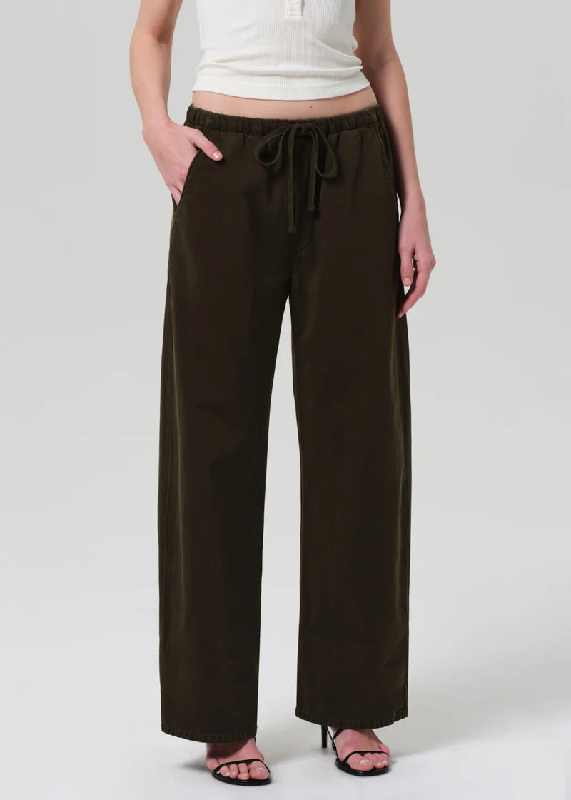 Citizens of Humanity - Aurora Pull On Pant - Dark Olive