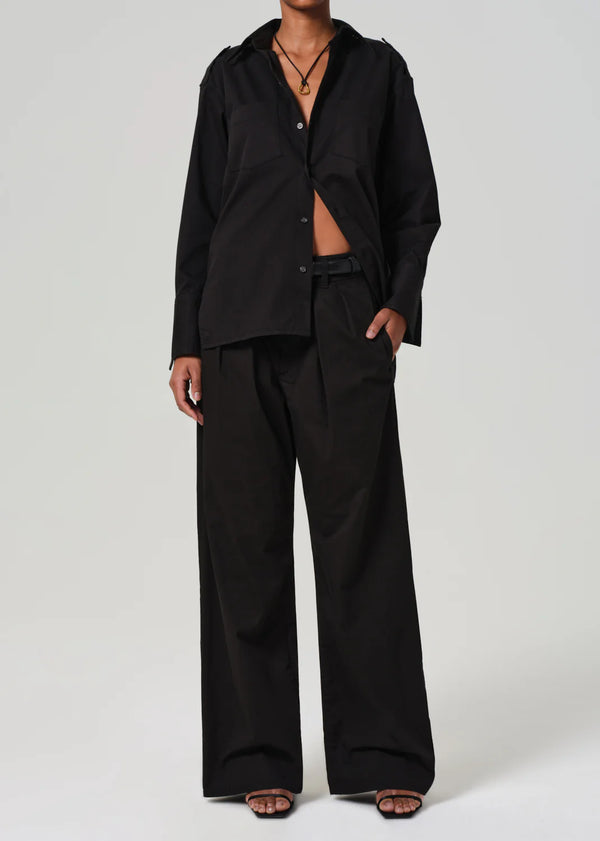 Citizens of Humanity - Petra Pleated Trouser - Black