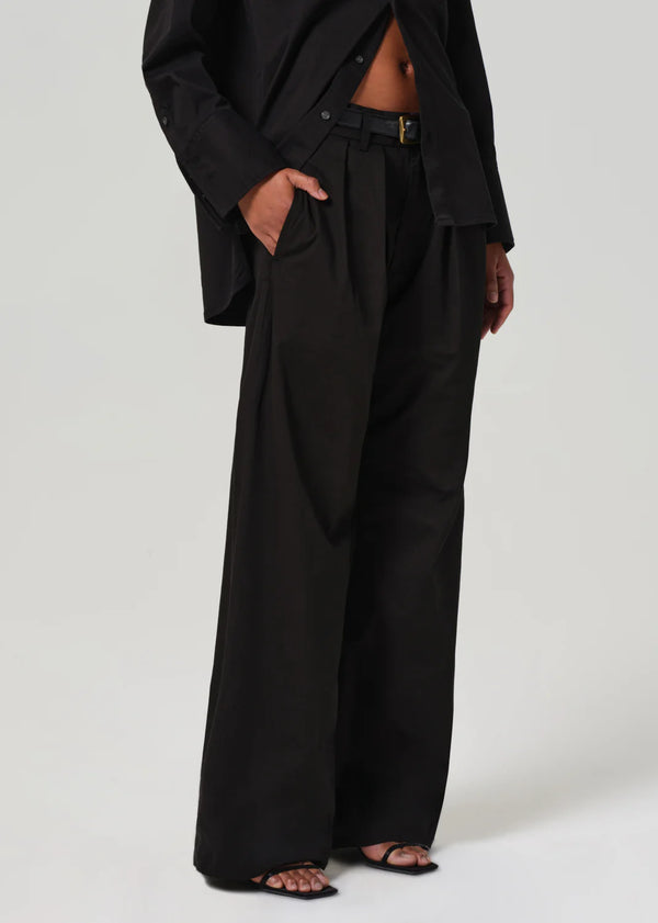 Citizens of Humanity - Petra Pleated Trouser - Black
