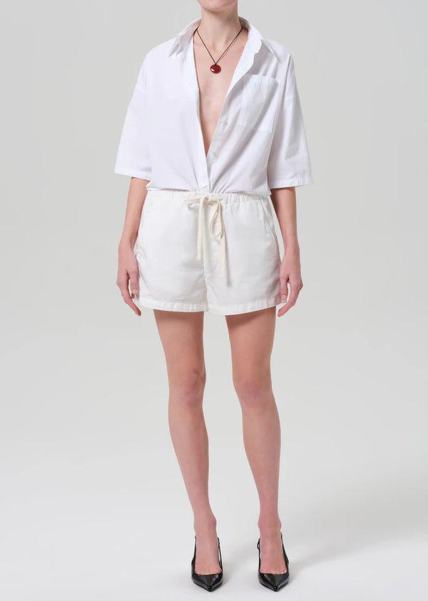 Citizens of Humanity - Este Drawstring Short - Cream