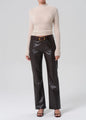 Citizens Of Humanity - Genova Low Rise Boot in Leather - Chocolate