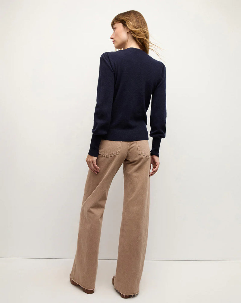 Veronica Beard - Nelia Cashmere Pullover - Navy