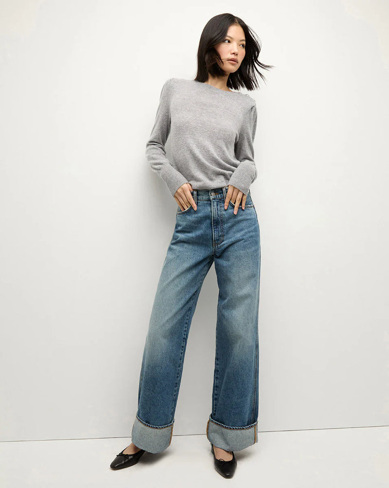 Veronica Beard - Nelia Cashmere Pullover - Heather Grey