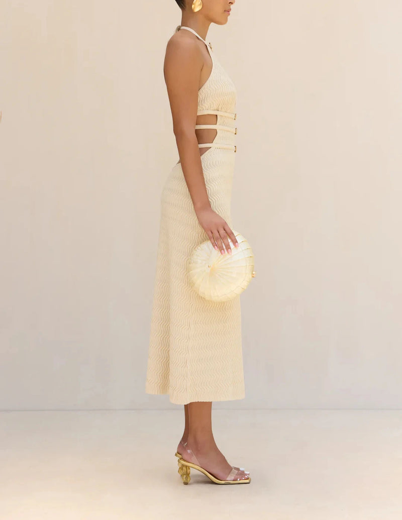 Cult Gaia - Evaleigh Knit Dress - Beach