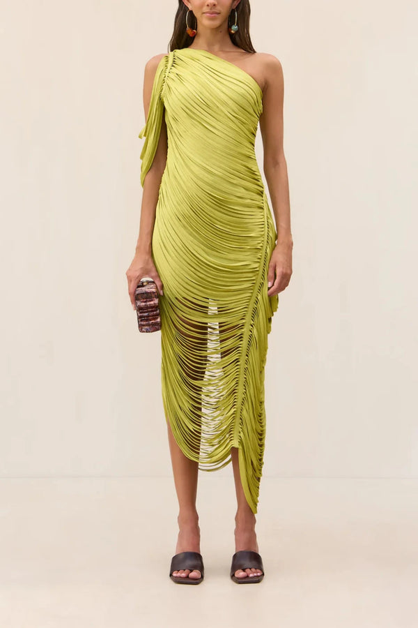 Cult Gaia - Sona Knit Dress - Algae