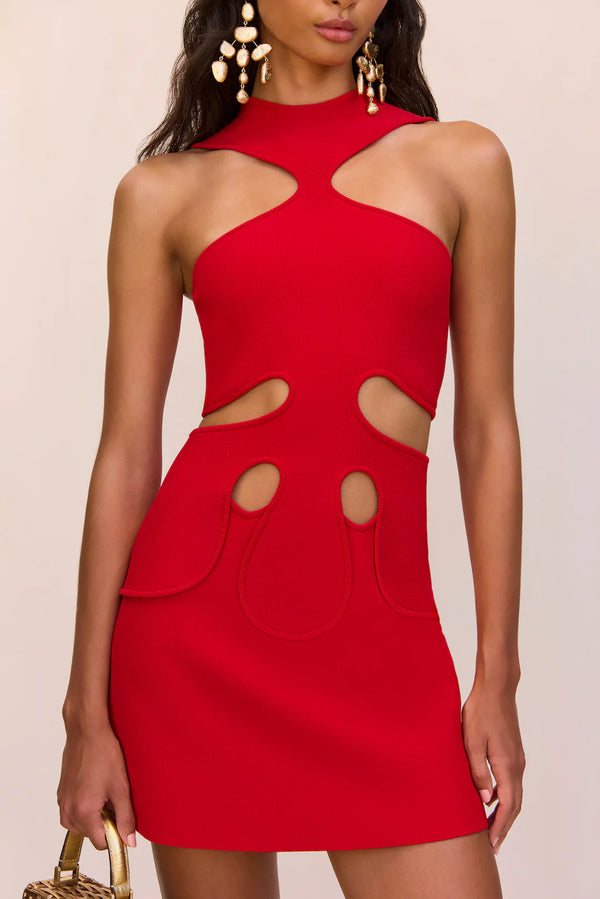 Cult Gaia - Lillie Knit Dress - Red