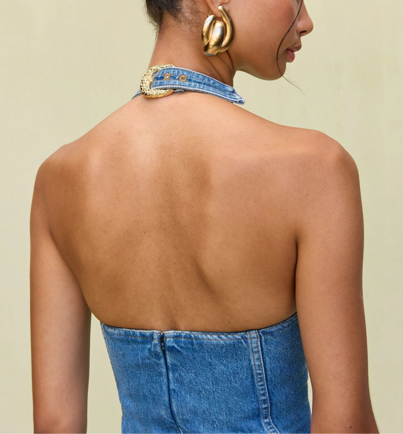 Cult Gaia - Anice Dress - Stone Wash