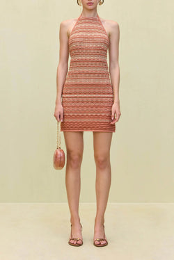 Cult Gaia - Erina Knit Dress - Corallo