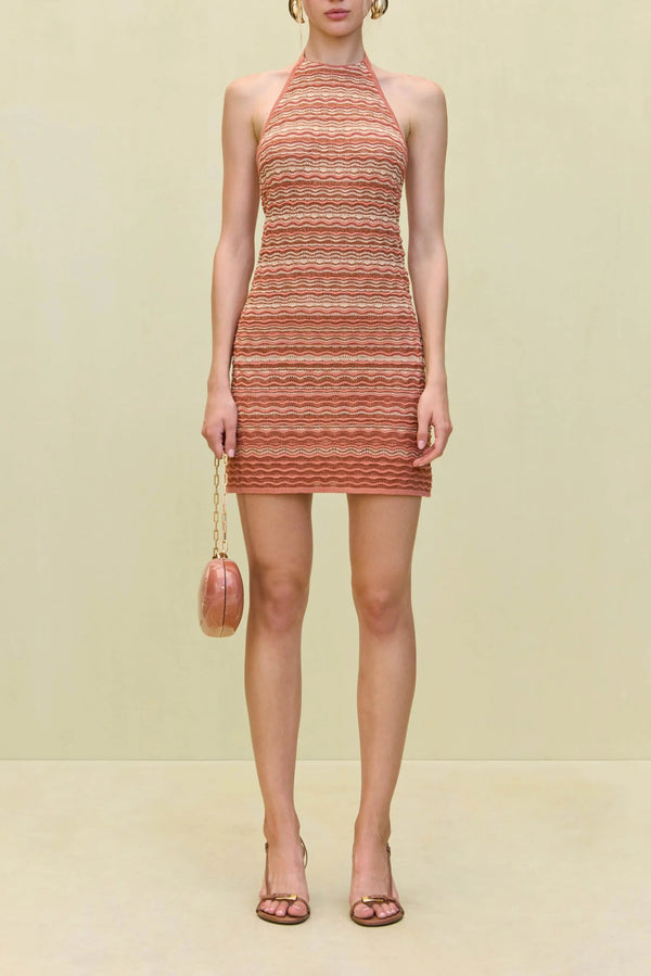 Cult Gaia - Erina Knit Dress - Corallo