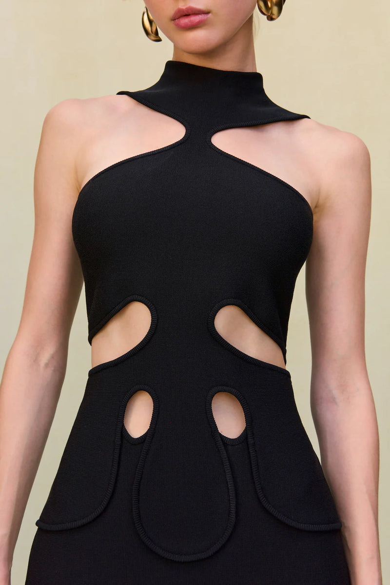 Cult Gaia - Lillie Knit Dress - Black Cult Gaia - Lillie Knit Dress - Black