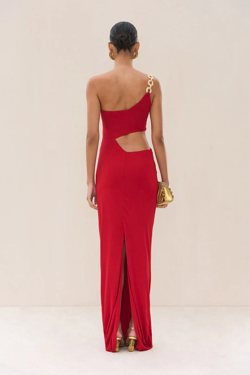 Cult Gaia - Cobie Gown - Merlot