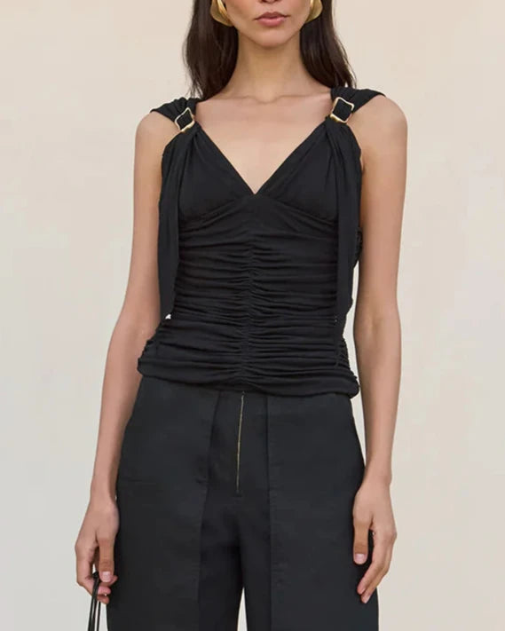 Cult Gaia - Talisa Top - Black