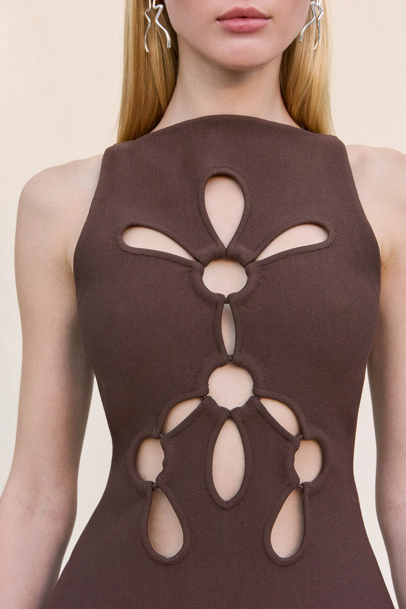 Cult Gaia - Franco Knit Dress - Java