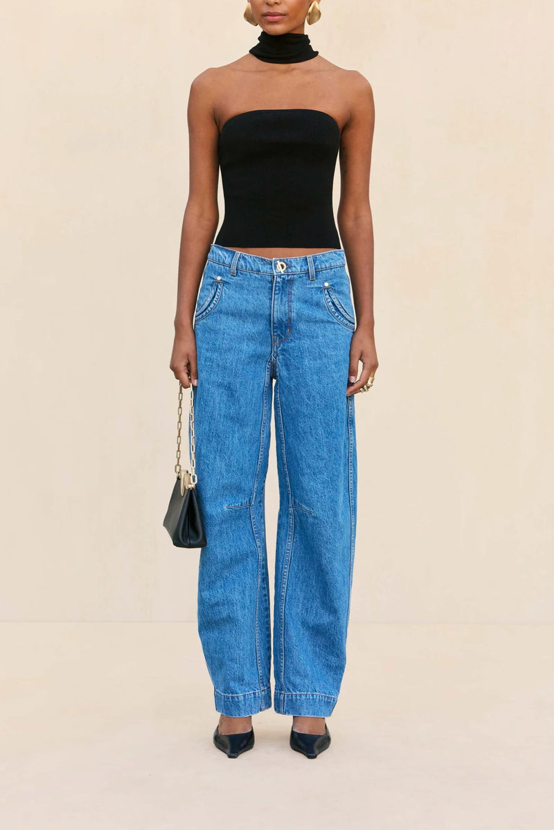 Cult Gaia - Wali Knit Top - Black