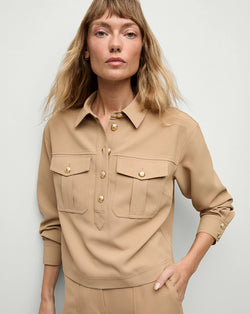 Veronica Beard - Colvin Top - Khaki