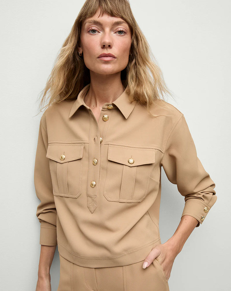 Veronica Beard - Colvin Top - Khaki