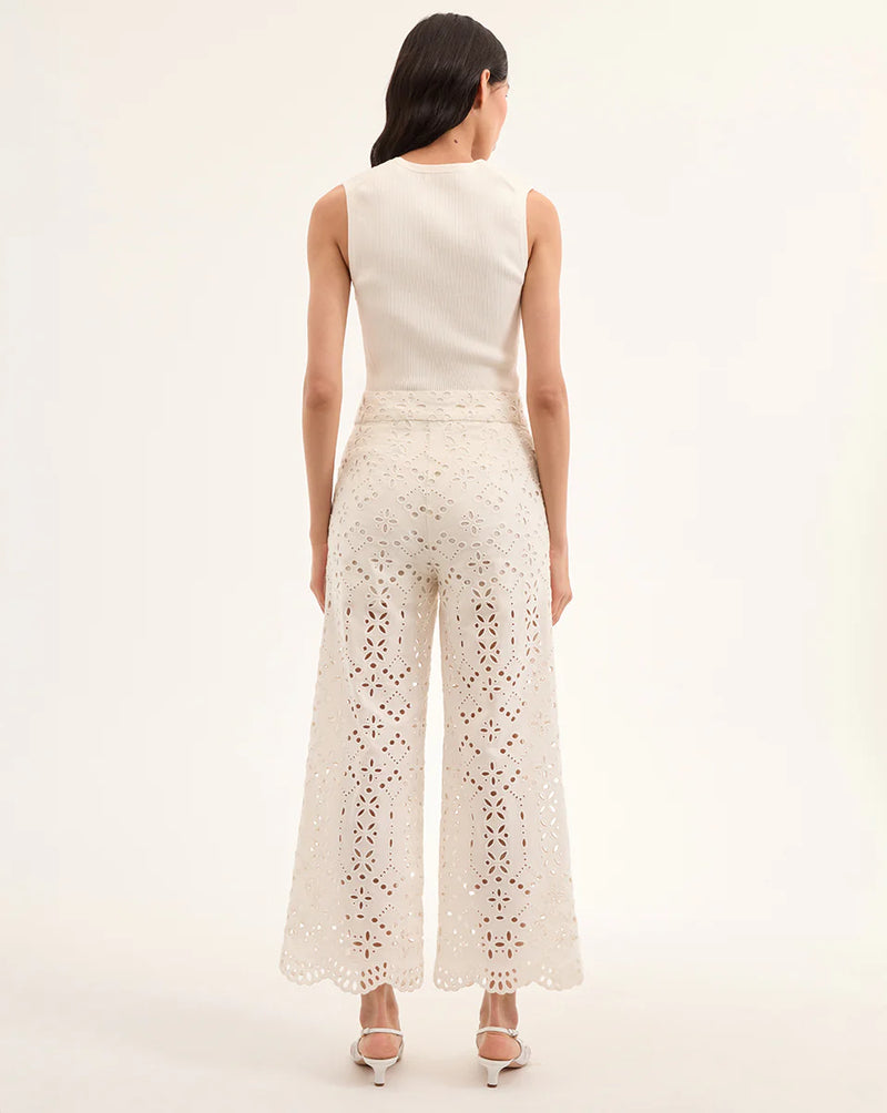 Veronica Beard - Kemper Pant - Off White