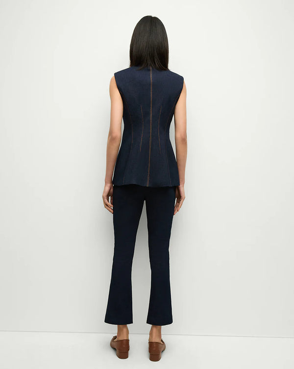 Veronica Beard - Jessup Denim Vest - Dark Oxford