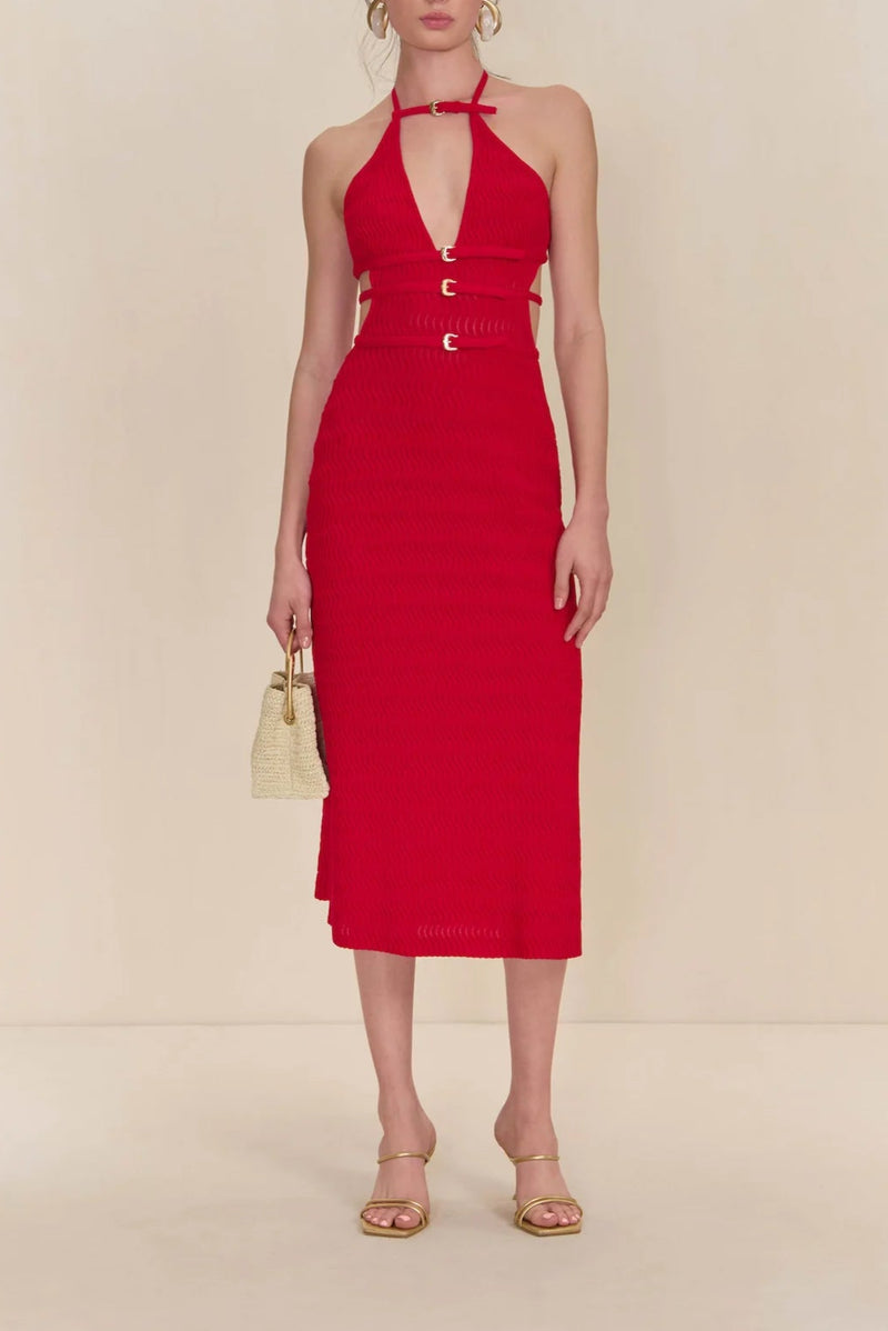 Cult Gaia - Evaleigh Knit Dress - Ghermez Cult Gaia - Evaleigh Knit Dress - Ghermez
