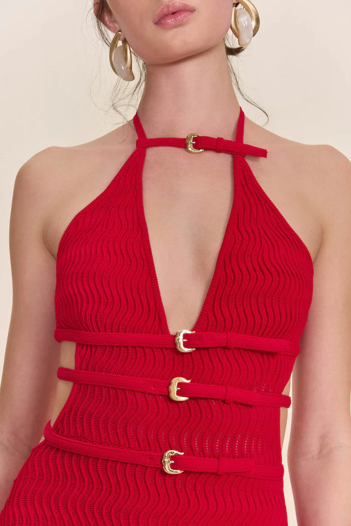 Cult Gaia - Evaleigh Knit Dress - Ghermez Cult Gaia - Evaleigh Knit Dress - Ghermez