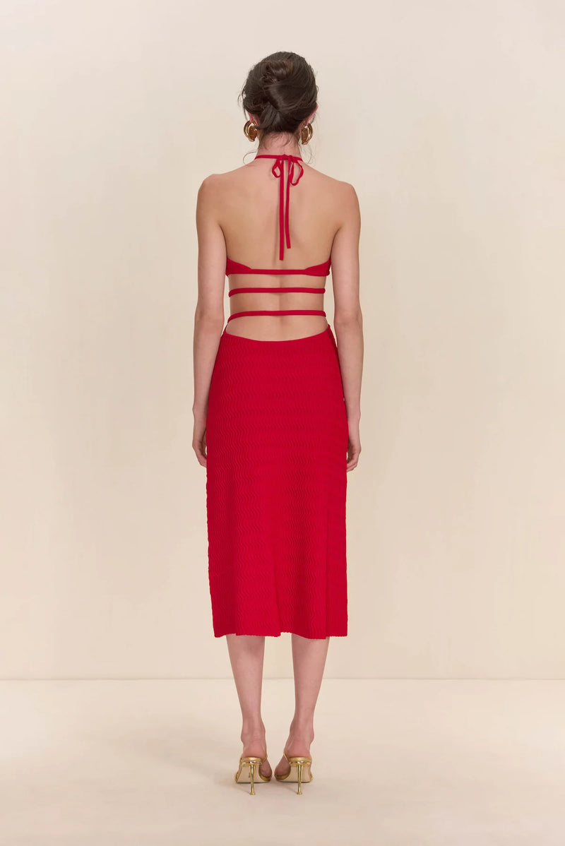 Cult Gaia - Evaleigh Knit Dress - Ghermez Cult Gaia - Evaleigh Knit Dress - Ghermez