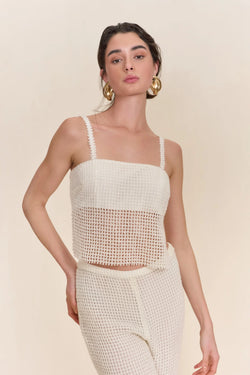 Cult Gaia - Corali top - Off White