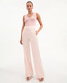 Veronica Beard - Ronin Wide-Leg Pant - Pink Shell