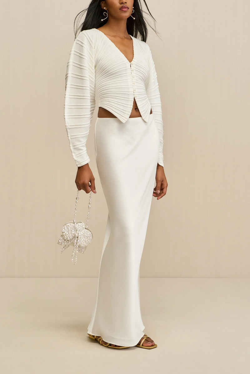 Cult Gaia - Blair Knit Cardigan - Off White