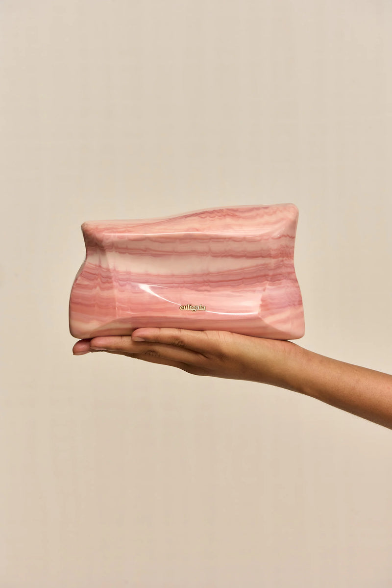 Cult Gaia - Malaya Clutch - Rose Water