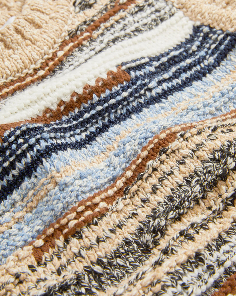 Veronica Beard - Jerrel Wool-Blend Cropped Tank Top - Whisky Multi