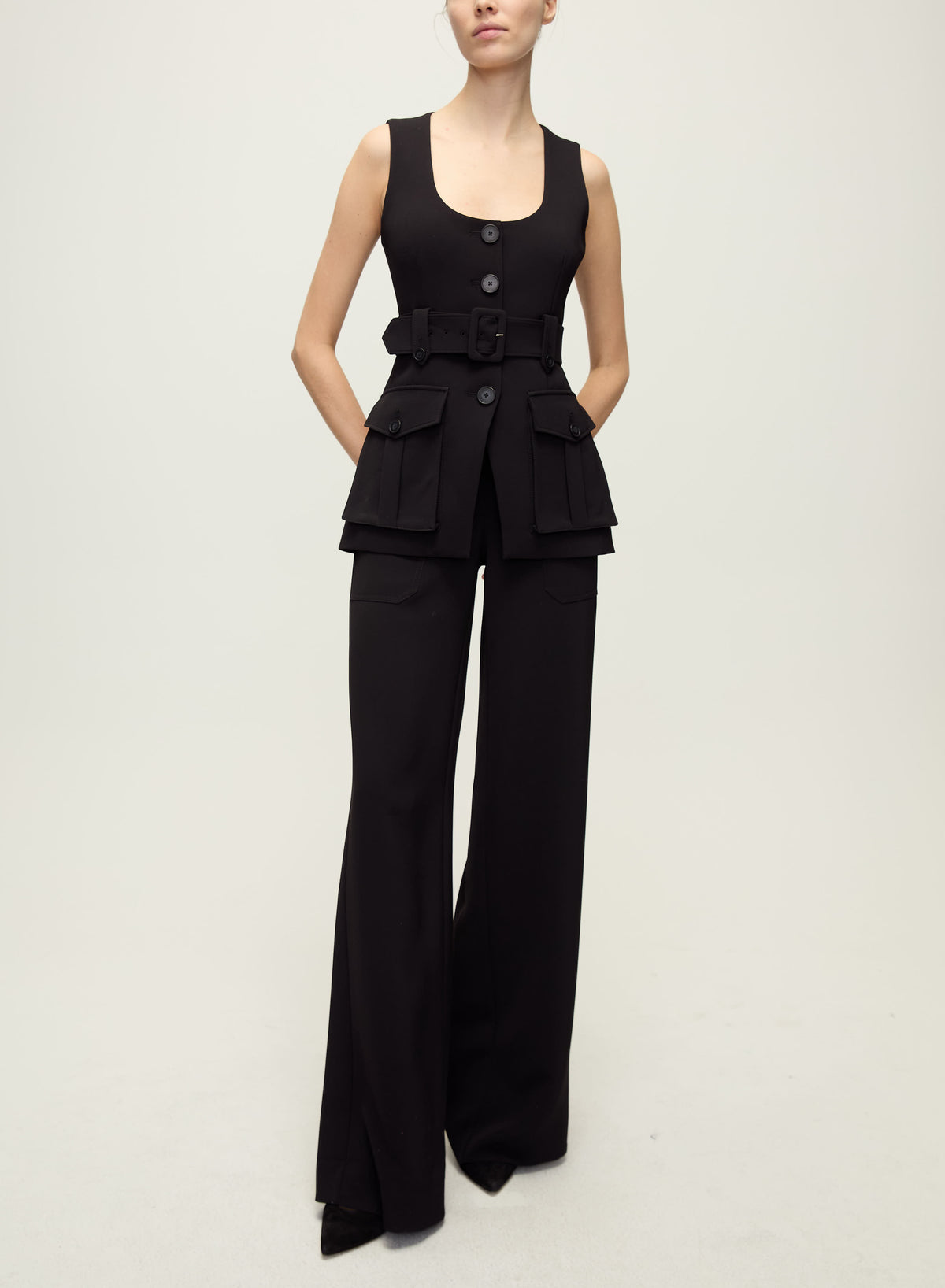 Veronica Beard - Becker Vest - Black
