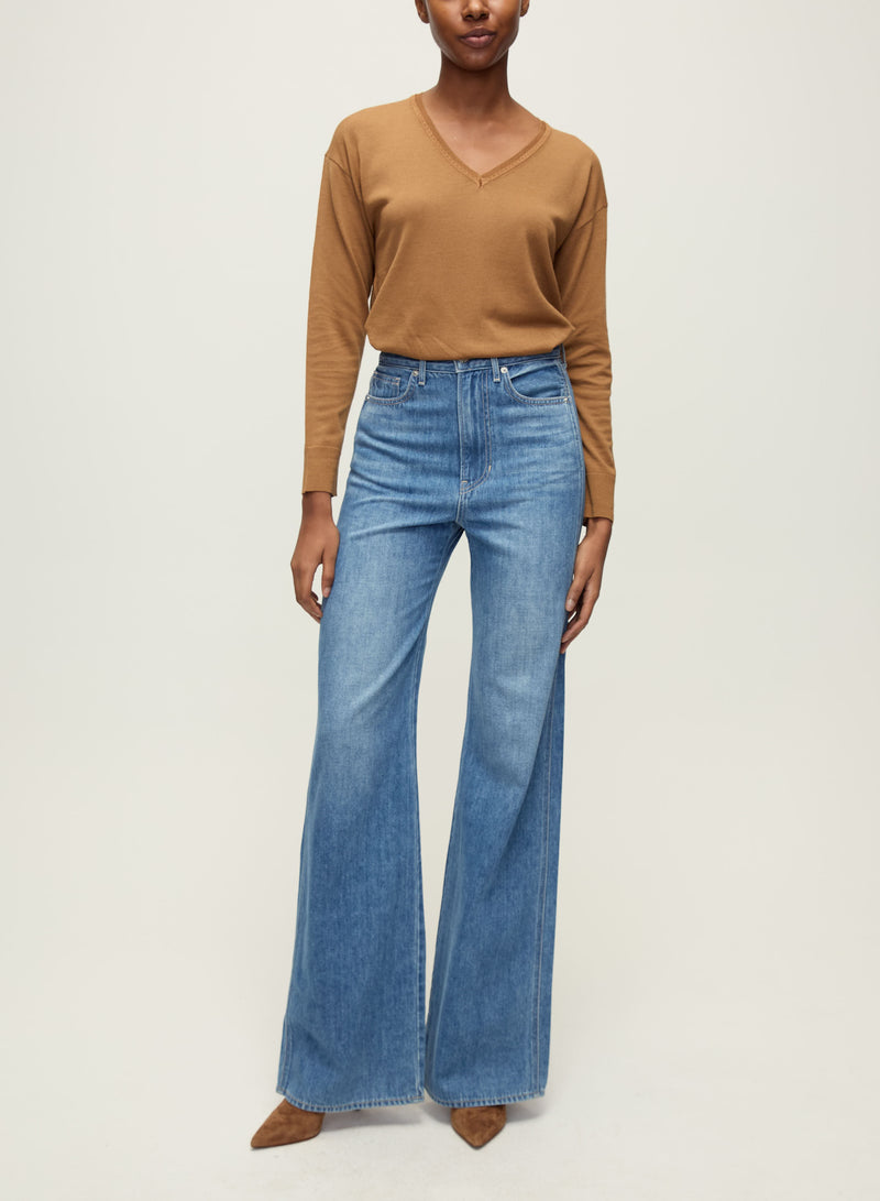 Veronica Beard - Taylor Wide-Leg Jean - French Kiss